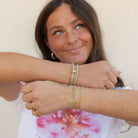 Pura Vida Ombre Knot Layered Neutral Bracelet