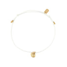 Pura Vida Lydia Charm with Gold seashell Bracelet Vanilla