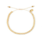 Pura Vida Goldie Woven Seed Bead White Bracelet