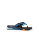 Reef Fanning + Mens Sandal Blue-Black-Orange 8