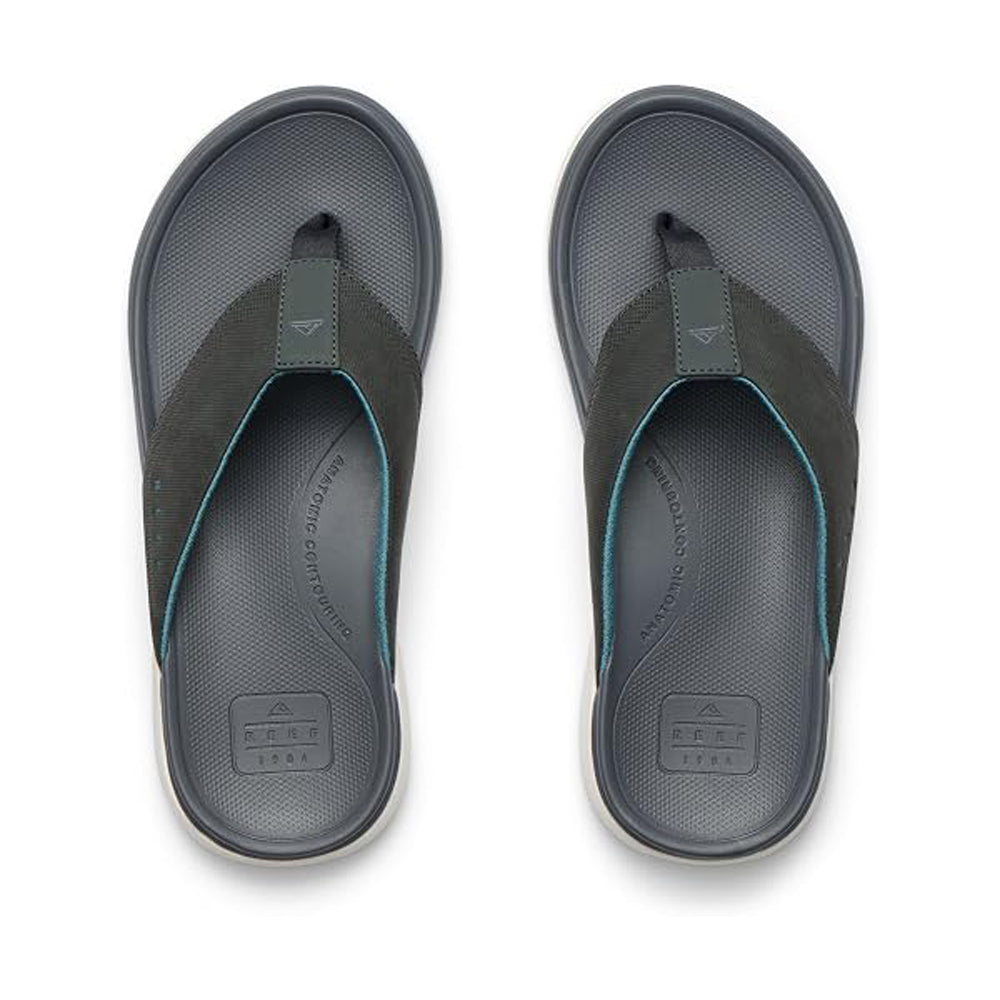 Reef Cushion Norte Mens Sandal Grey-Blue-Off White 10