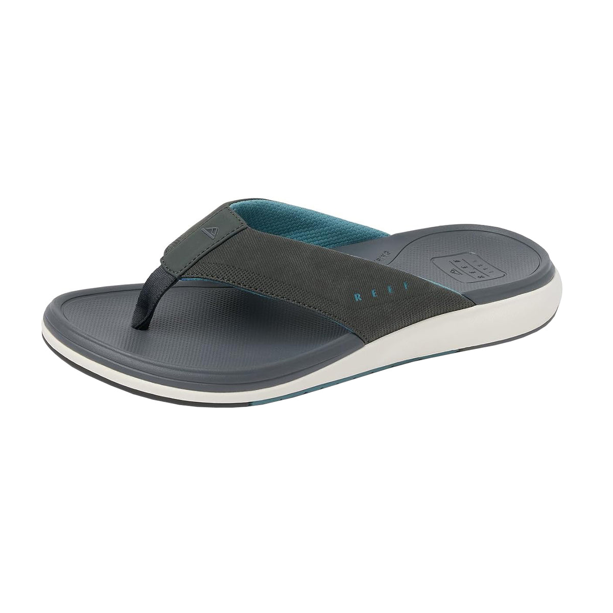 Reef Cushion Norte Mens Sandal Grey-Blue-Off White 12