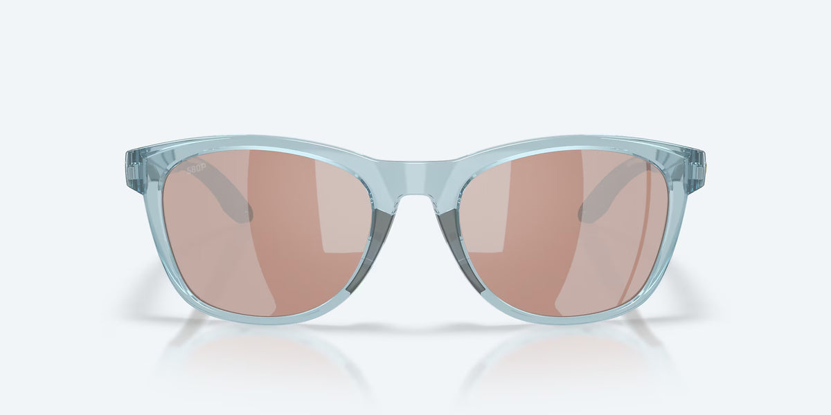 Costa Del Mar Aleta polarized Sunglasses TransBlue CopperSilverMirror580P