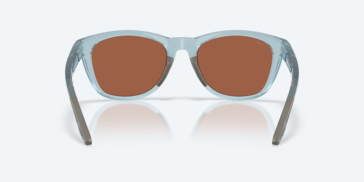 Costa Del Mar Aleta polarized Sunglasses TransBlue CopperSilverMirror580P