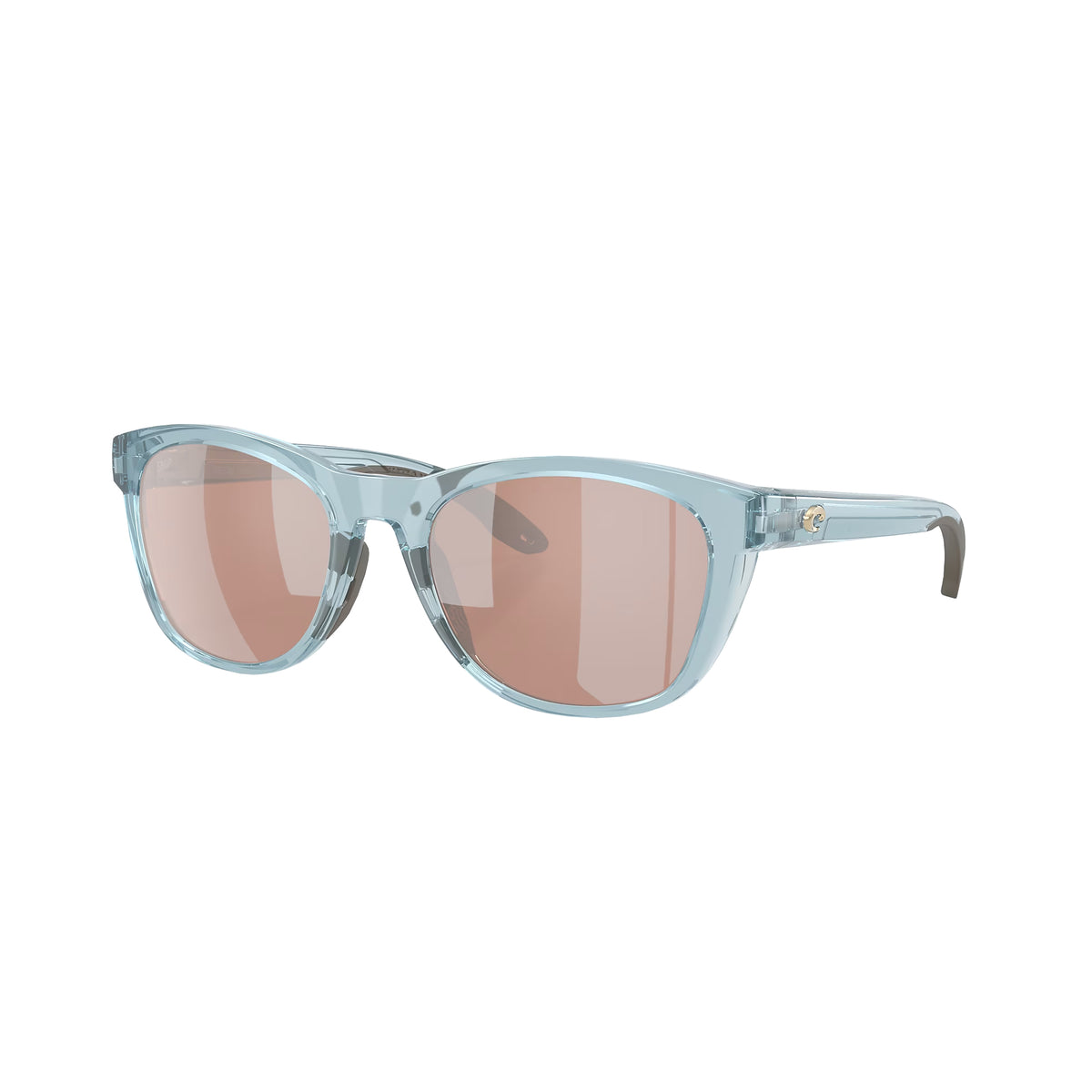 Costa Del Mar Aleta polarized Sunglasses TransBlue CopperSilverMirror580P