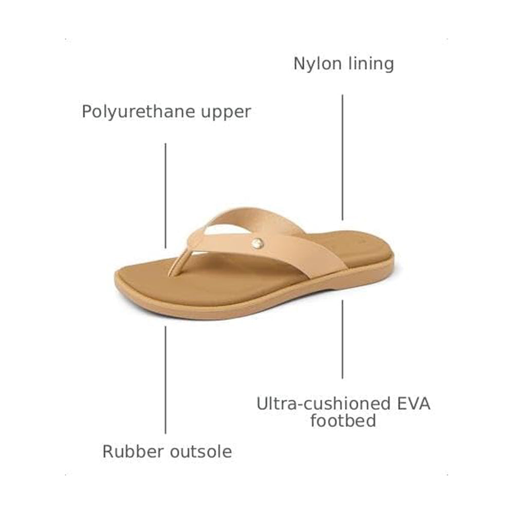 Reef Sunny Farrah Womens Sandal Natural 7