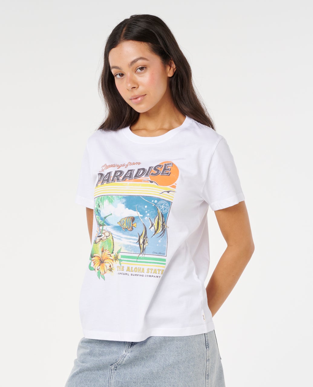 RIP CURL PARADISE STANDARD TEE 3262 M