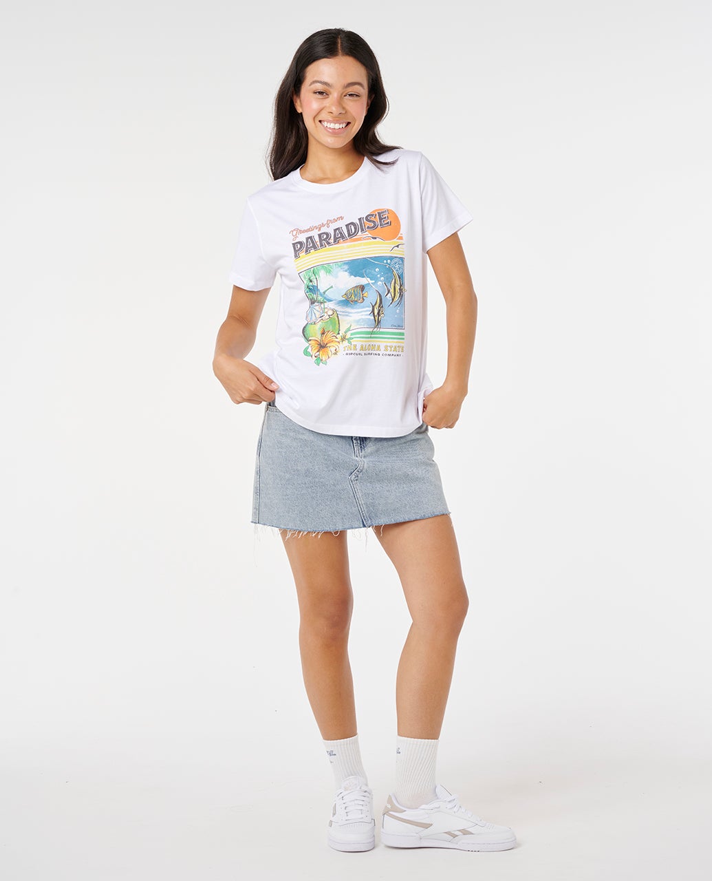 RIP CURL PARADISE STANDARD TEE 3262 XS