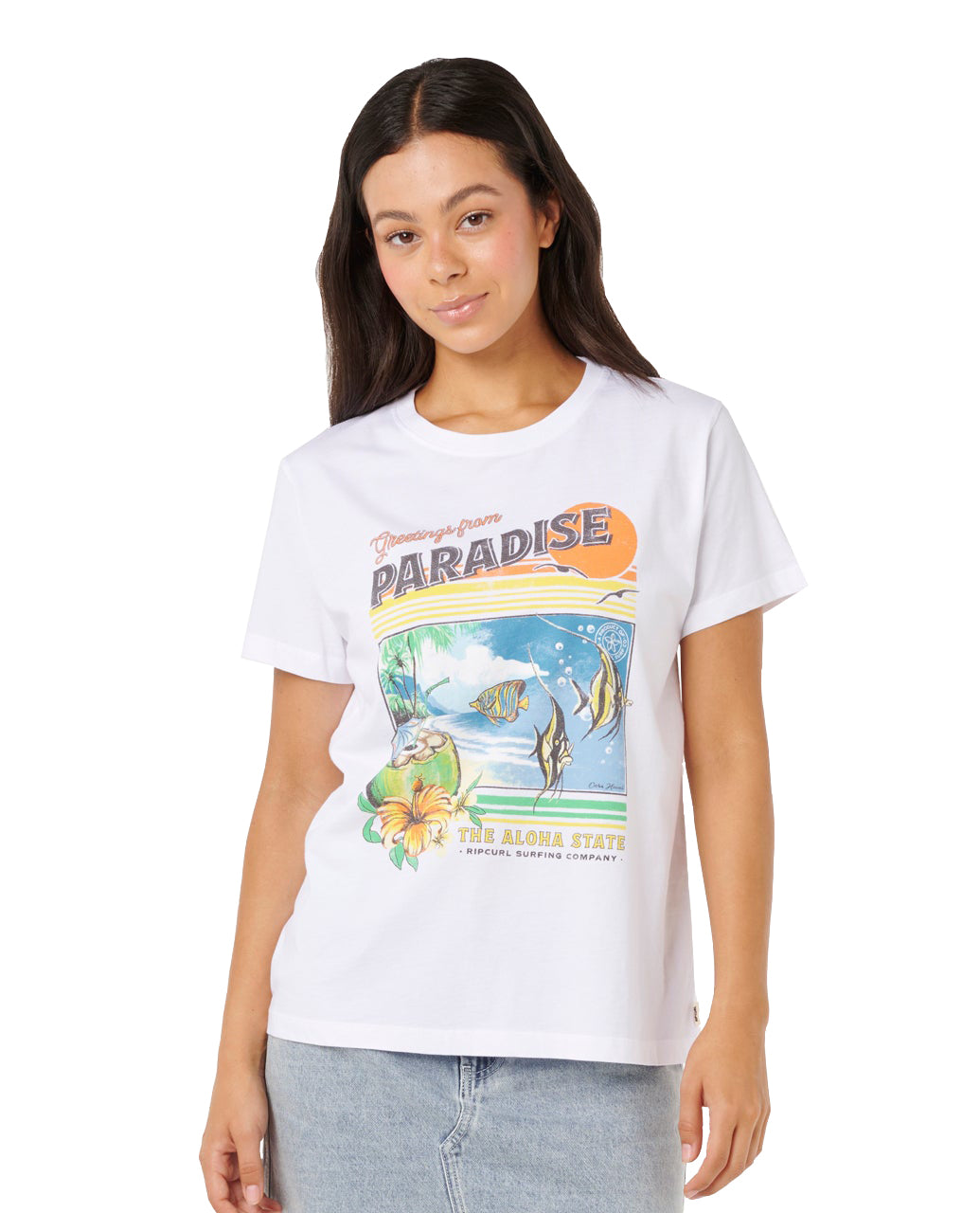 RIP CURL PARADISE STANDARD TEE 3262 S