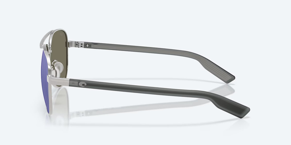 Costa Del Mar Peli Polarized Sunglasses Silver BlueMirror 580G