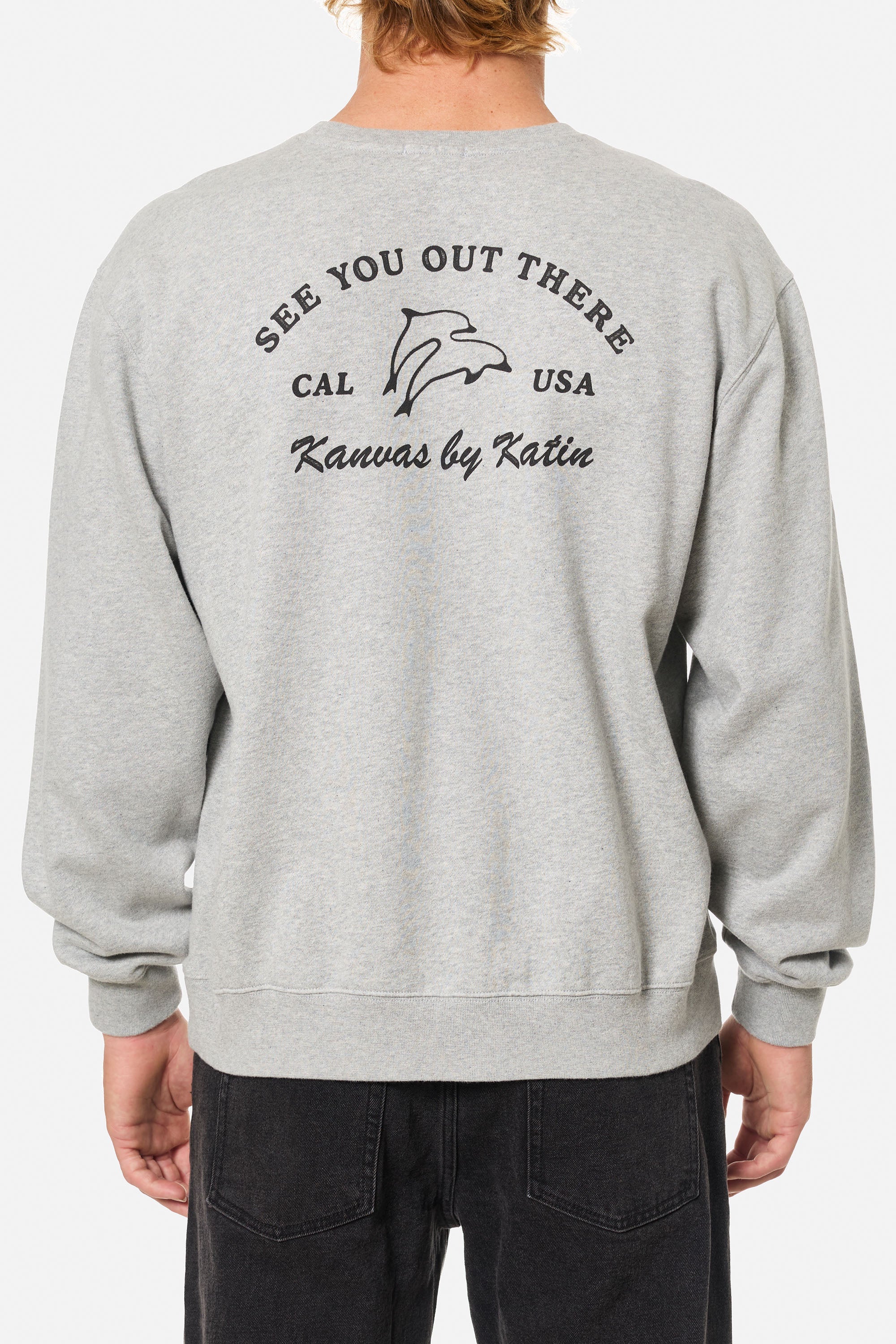 KATIN BREACH CREWNECK HEATHER GRAY(HTGR) XL