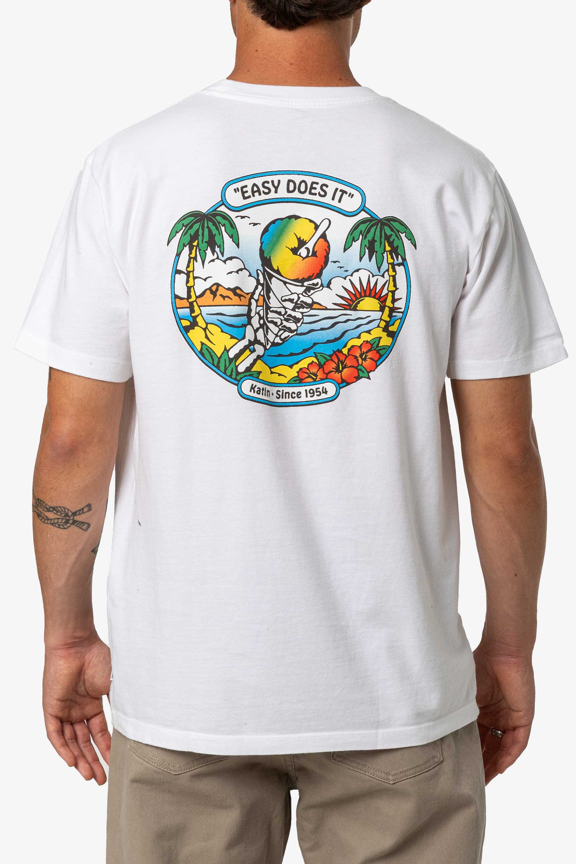 KATIN CHILLIN TEE WHITE S