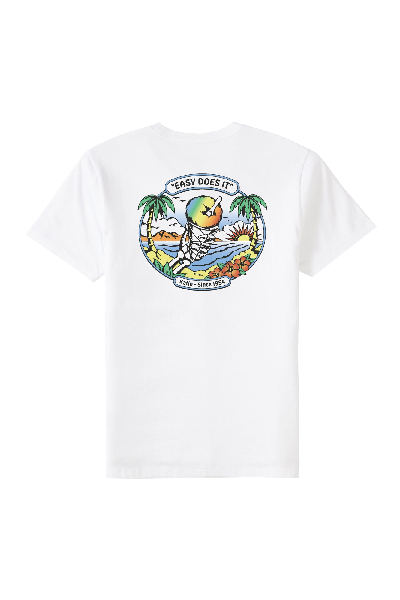 KATIN CHILLIN TEE WHITE L