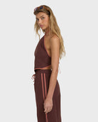 BILLABONG DOUBLE TAKE HALTER TEAK S