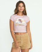 BILLABONG TROPICAL MINDSET SS TEE HAZE XS