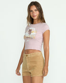 BILLABONG TROPICAL MINDSET SS TEE HAZE L