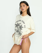 BILLABONG THIS IS TROPICAL SS TEE WCP-WHITE CAP L