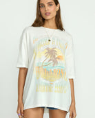 BILLABONG SUNSET MINDSET SS TEE SCS-STENCIL WASH L