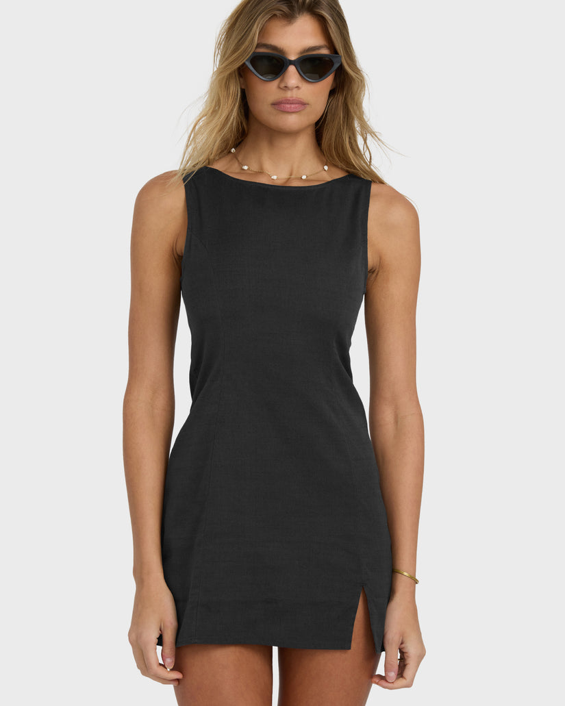 BILLABONG YOUR TIME DRESS BSD-BLASTED BLUE S