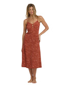 BILLABONG FRESH DAZE MIDI DRESS DKC-DARK CHINO XS