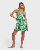 BILLABONG SEA SHELL MINI DRESS KELP L