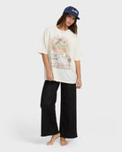 BILLABONG THE SUN RISES SS TEE WCP-WHITE CAP M