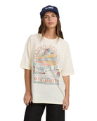 BILLABONG THE SUN RISES SS TEE WCP-WHITE CAP S