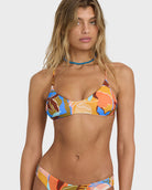 BILLABONG LEI DAZE V BRALETTE X BACK MUL-MULCH L