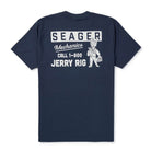 Seager Jerry Rig SS Tee Navy M