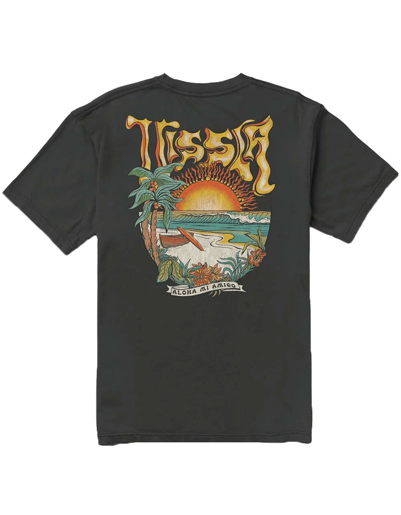Vissla Supernova Boys Tee BLK-Black XL