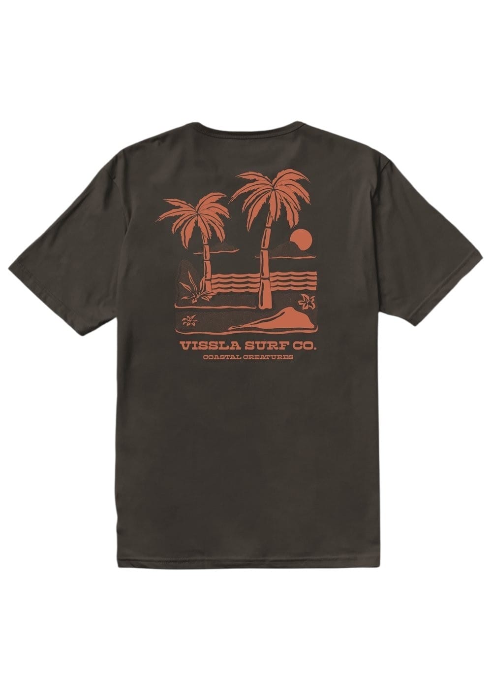 Vissla Cosmic Creatures Organic Tee PHA-Phantom L