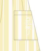 TANK STREAM GIRLS DRESS - OCEAN SHORES LEMON/WHITE STRIPE 4