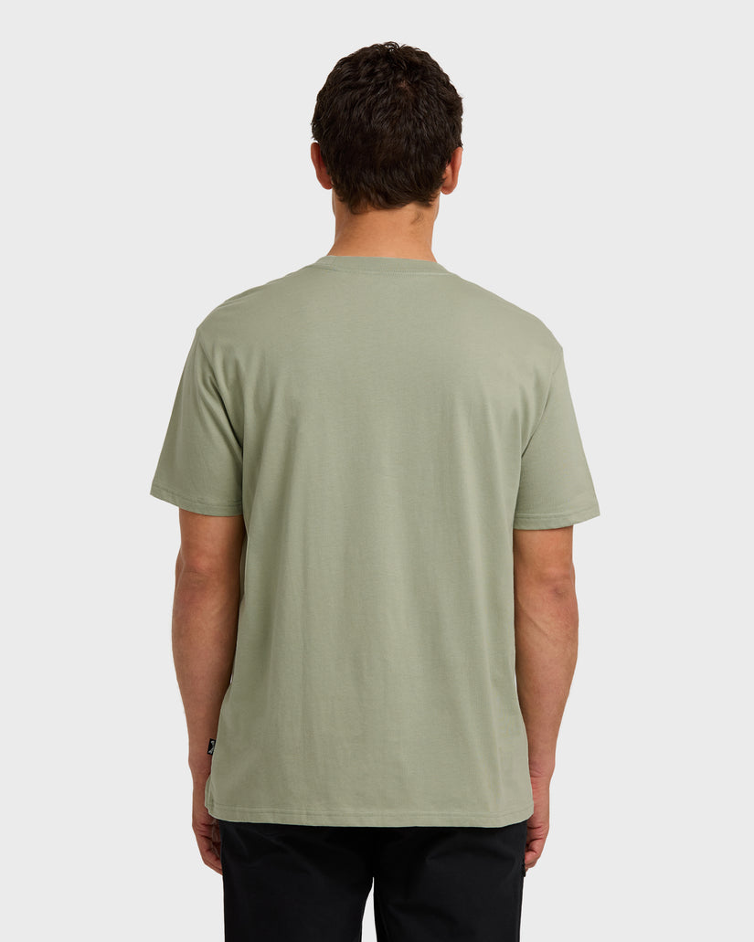 BILLABONG SCENIC ROUTE ADIV SS SEG-SEA GRASS M