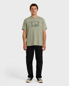 BILLABONG SCENIC ROUTE ADIV SS SEG-SEA GRASS XXL