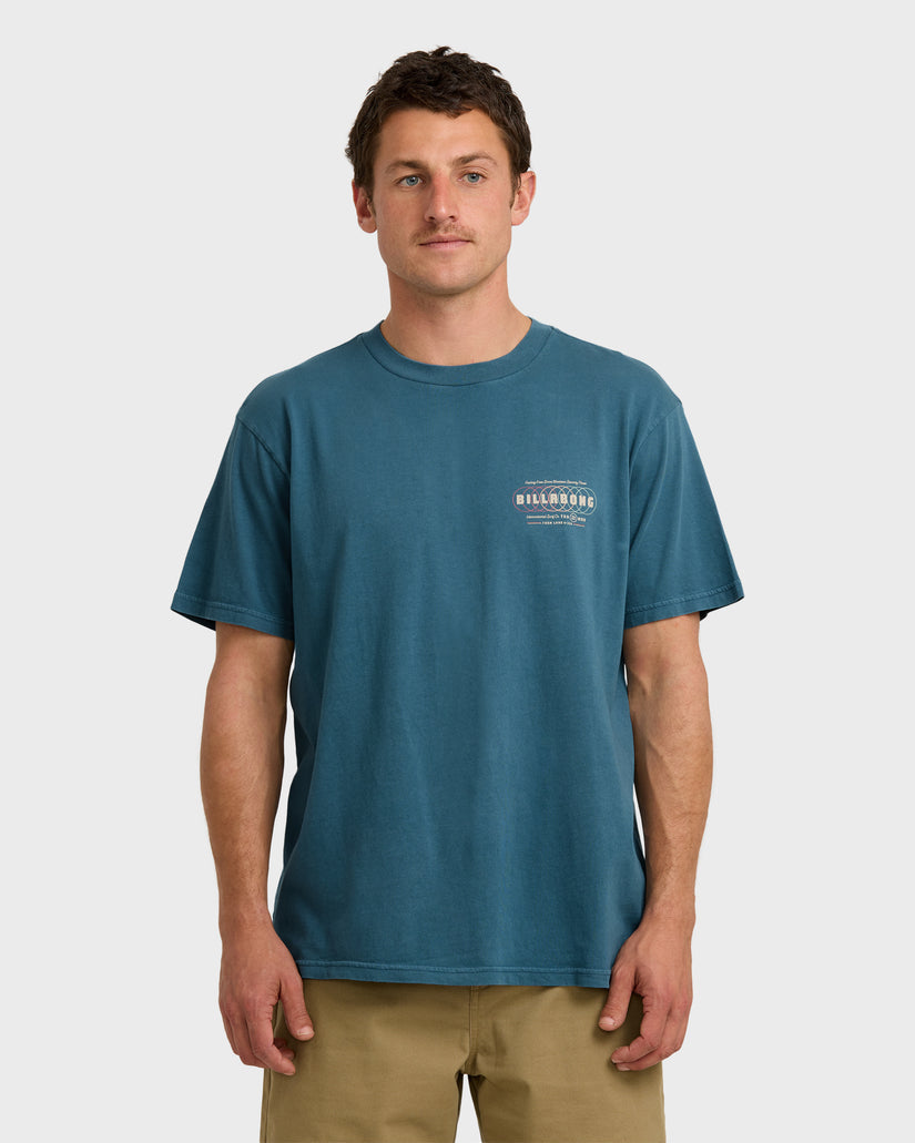 BILLABONG SOUTH RUNNER PREMIUM WW SS RTL-RUSTIC BLUE L