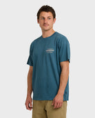 BILLABONG SOUTH RUNNER PREMIUM WW SS RTL-RUSTIC BLUE XL