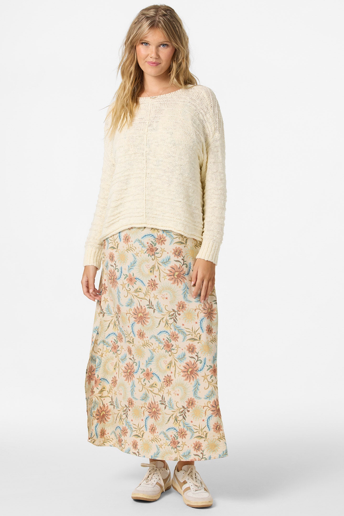 O'Neill Brayton Long Sleeve Sweater WWH-Winter White M