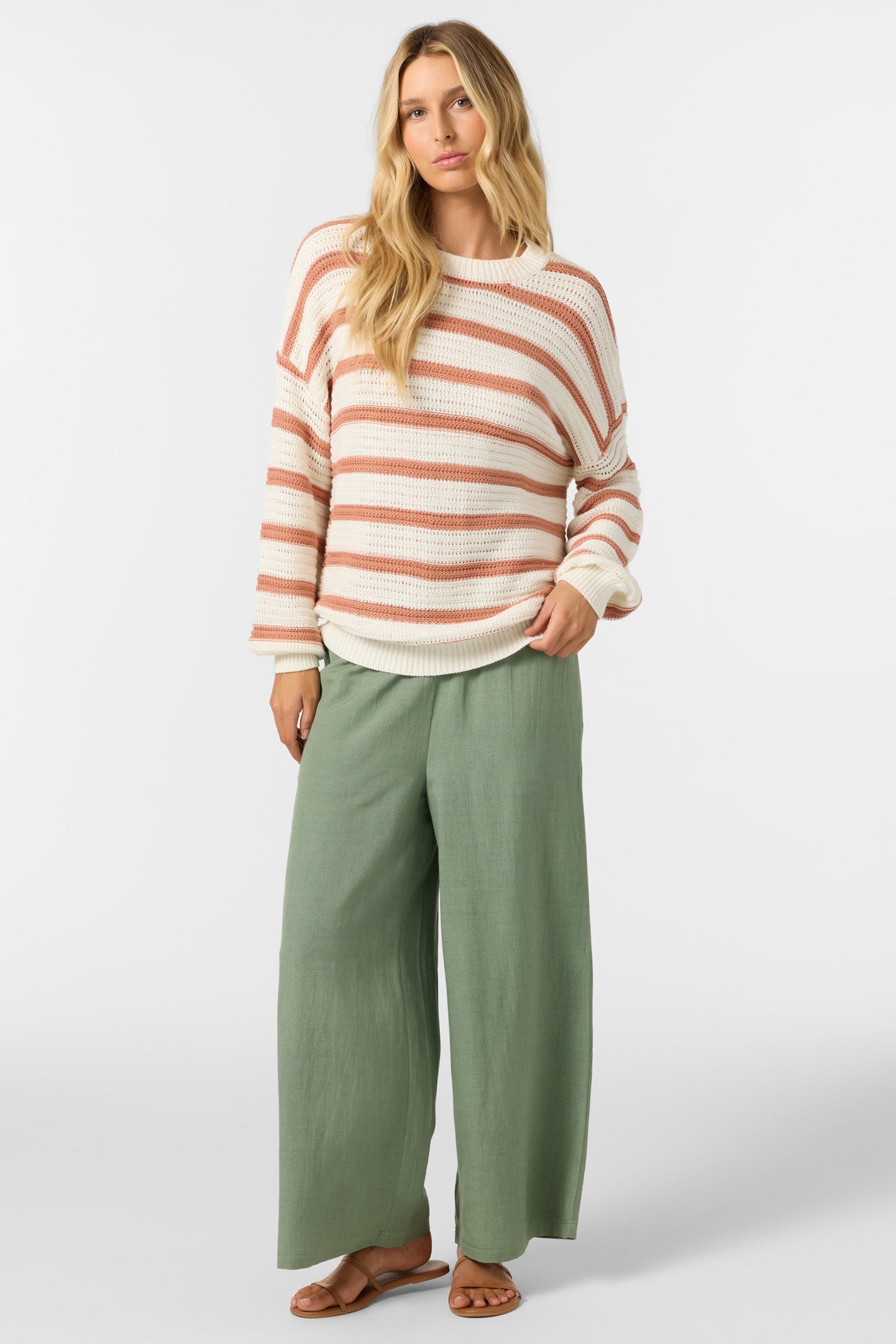O'Neill Kirsley Long Sleeve Sweater WWH-Winter White S