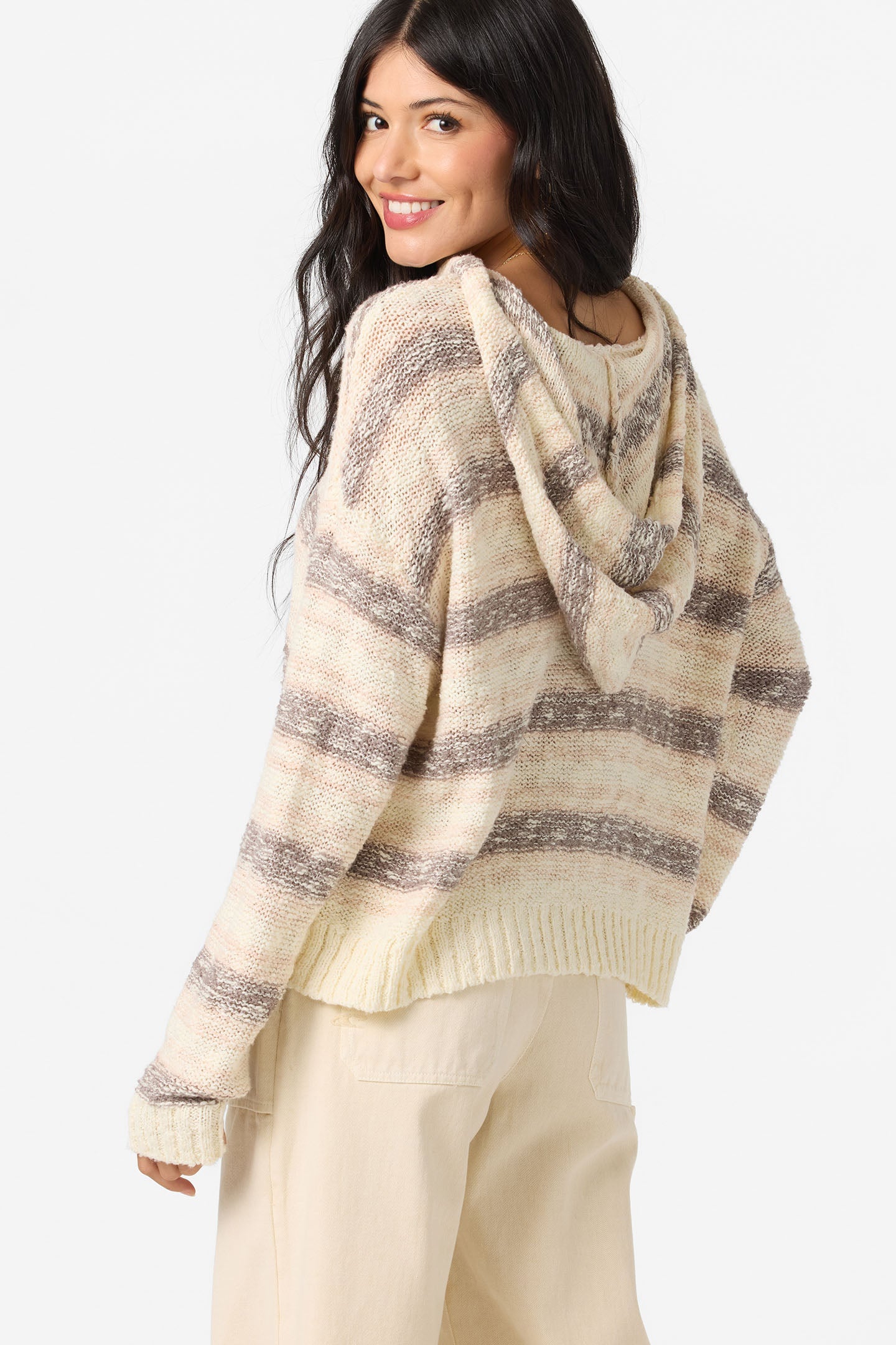 O'Neill Jayne Stripe Long Sleeve Sweater DUNE S