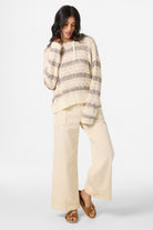 O'Neill Jayne Stripe Long Sleeve Sweater DUNE S