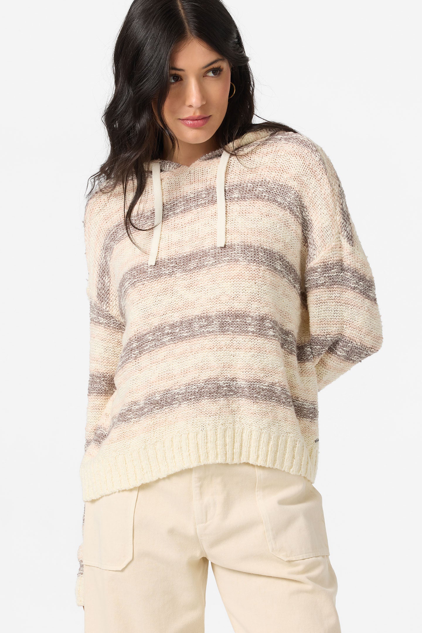 O'Neill Jayne Stripe Long Sleeve Sweater DUNE S