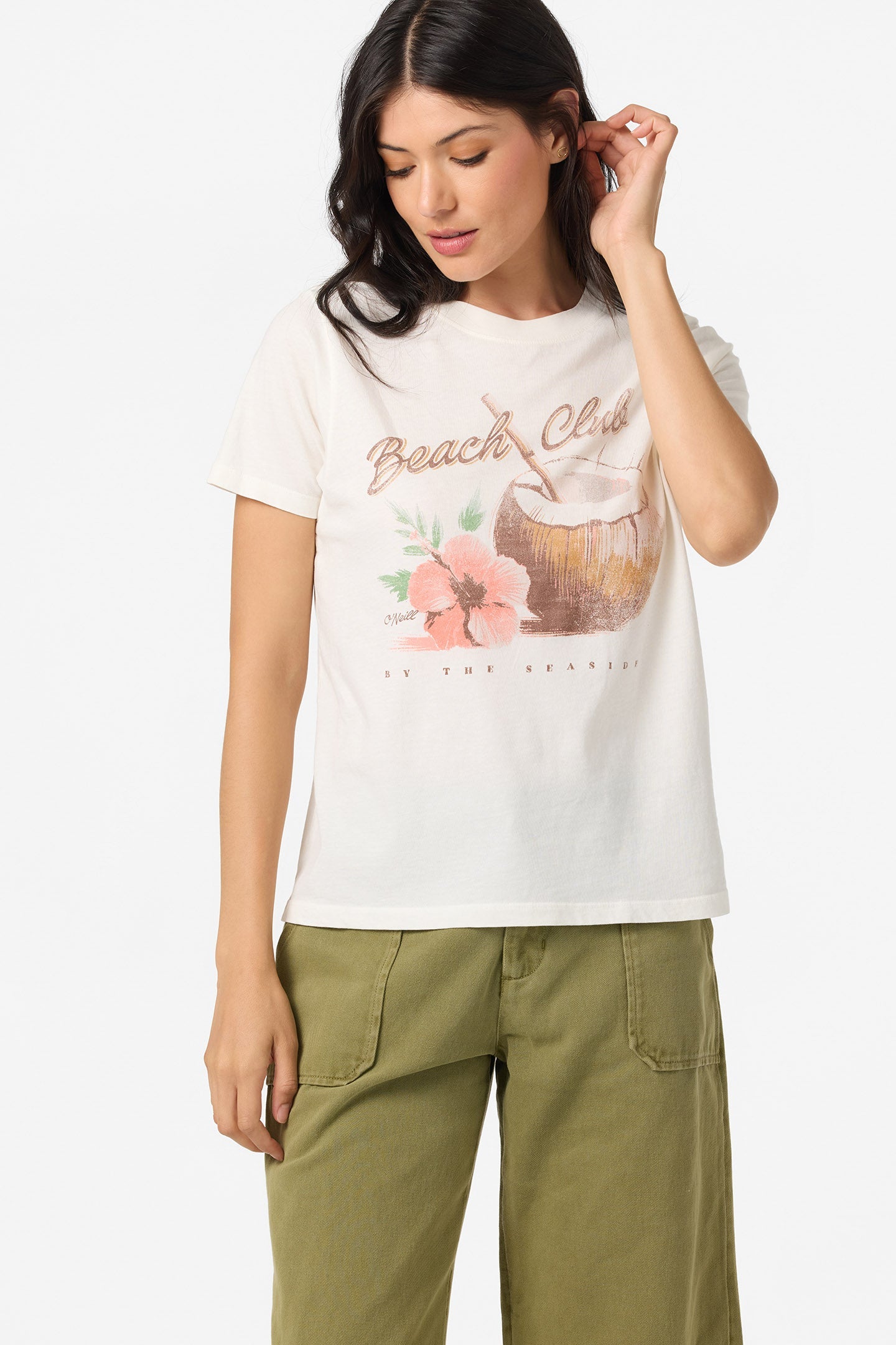 O'NEILL COCONUT SEASIDE TEE WWH-Winter White S