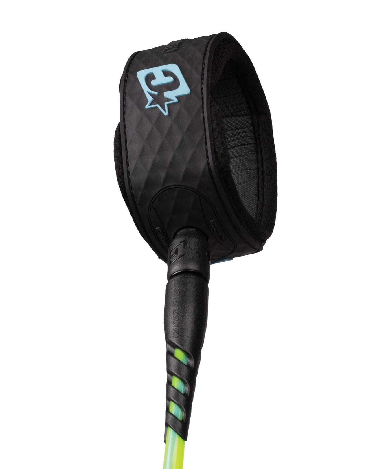 Creatures of Leisure Reliance 2.0 Lite Duty Leash Pine Lime Twist Black 5ft0in