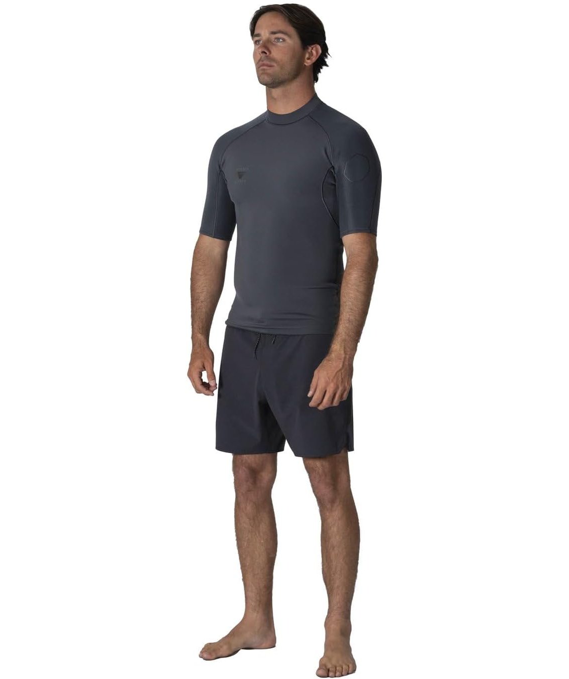 Vissla High Seas 2 1mm Short Sleeve Jacket GRA-Graphite M
