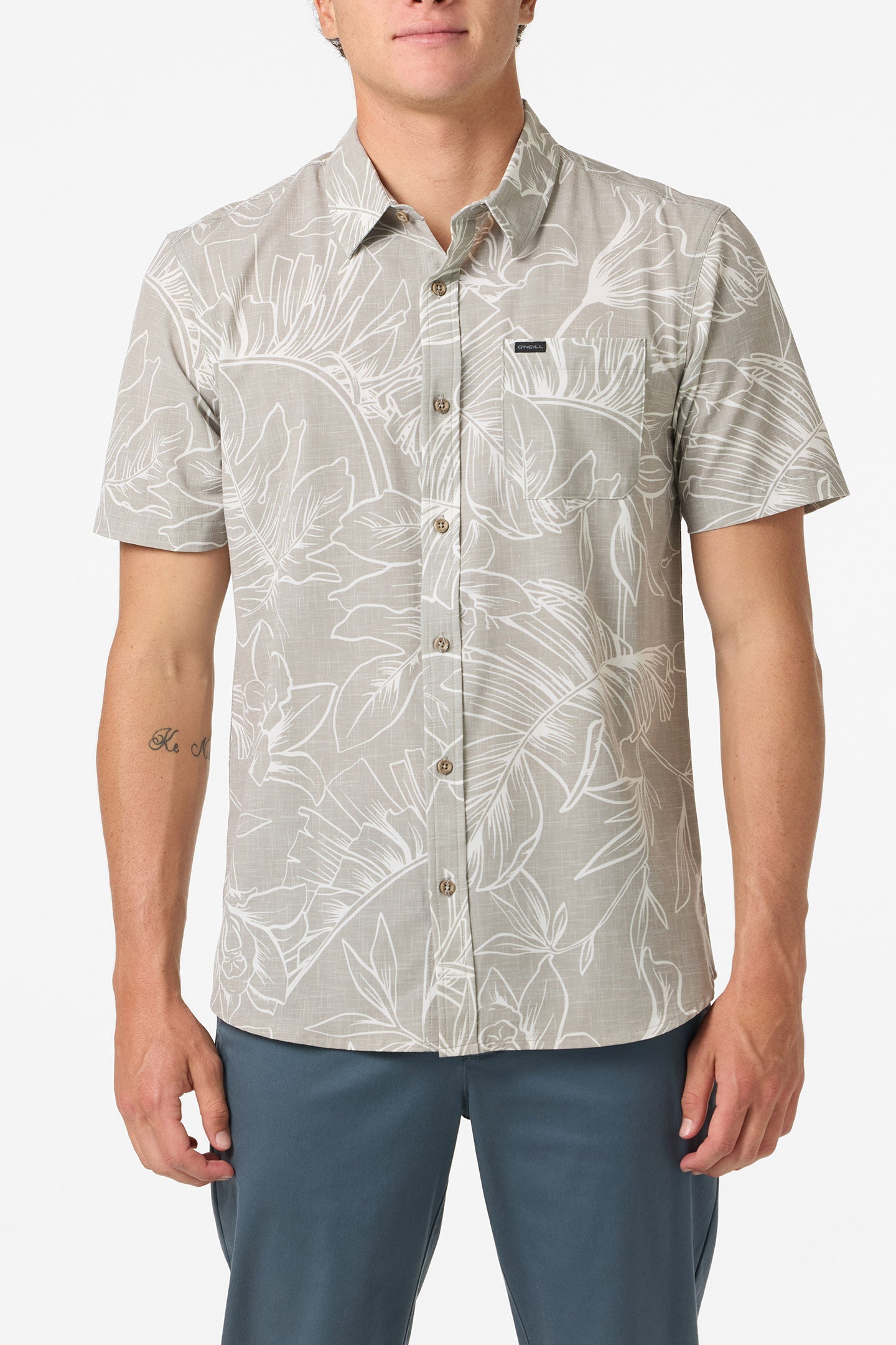 O'Neill Traveler Traverse Relaxed SS Shirt KHA XL