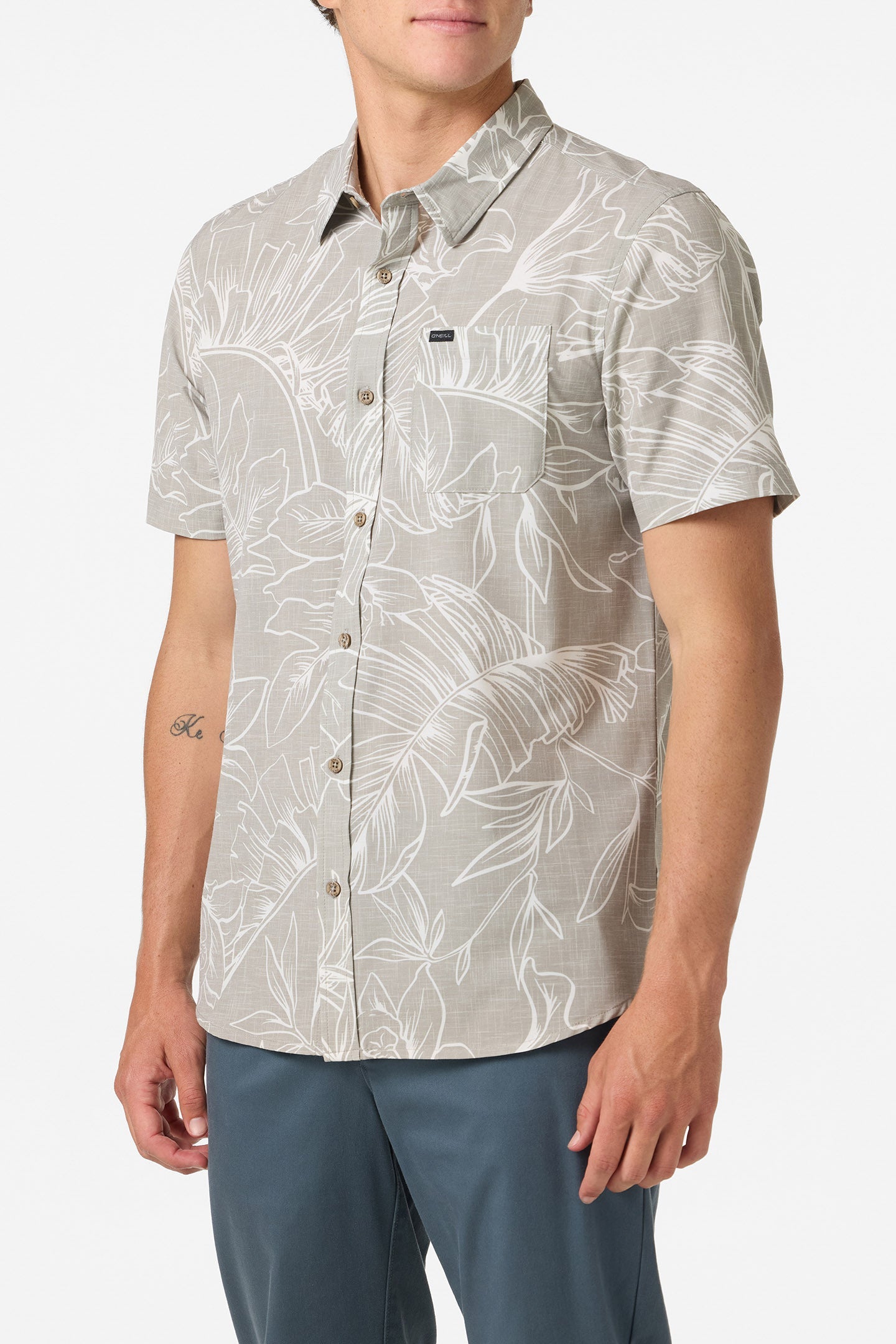 O'Neill Traveler Traverse Relaxed SS Shirt KHA M