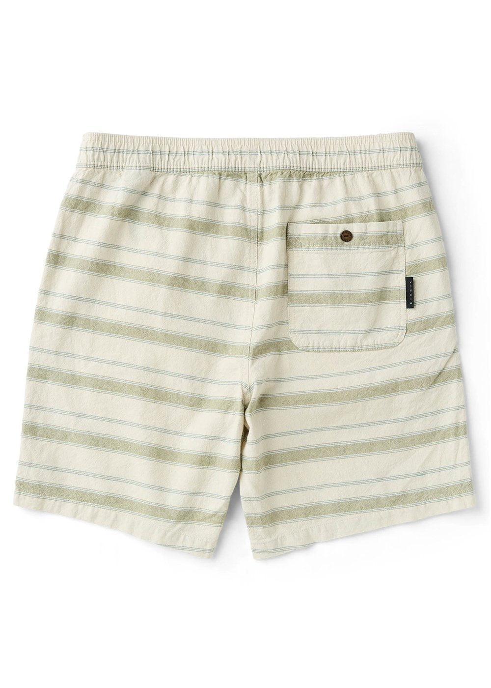 Vissla J. Linen Stripe Elastic Eco 18" Walkshort SAG L