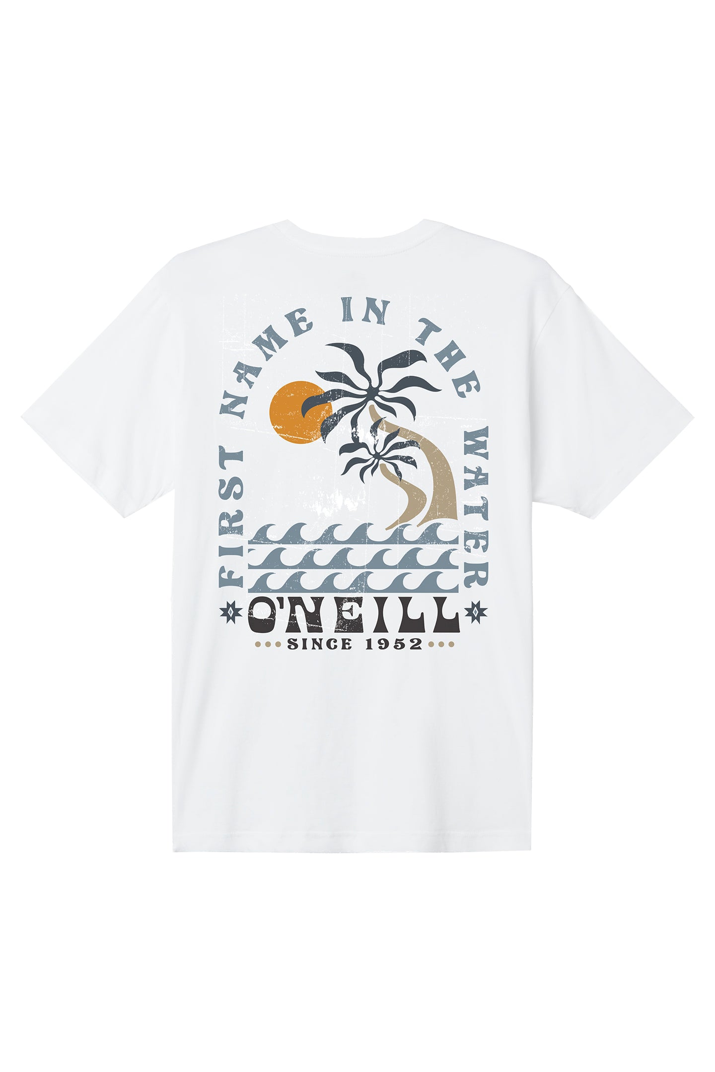 O'NEILL CASTAWAY SS TEE WHT M