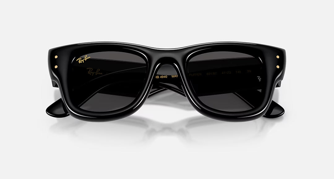 Ray-Ban Wayfarer Puffer Sunglasses Black UltraBlack