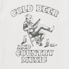 Seager Country Music Tee Vintage White M
